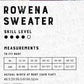 The Croft:  Shetland Tweed -- Rowena Pullover