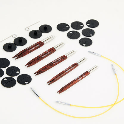 Knit Pro Cubics Symfonie Rose Special Interchangeable Needle Set (300602)