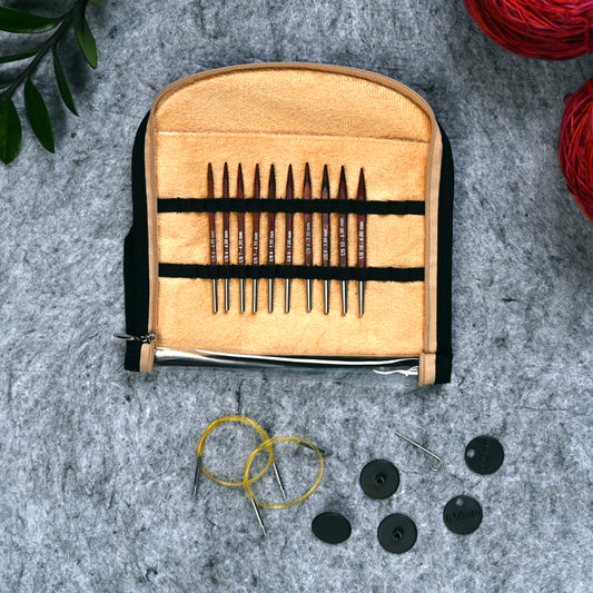 Knit Pro Cubics Symfonie Rose Special Interchangeable Needle Set (300602)