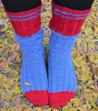 Toe Up Socks with Amanda (image courtesy of Amanda)