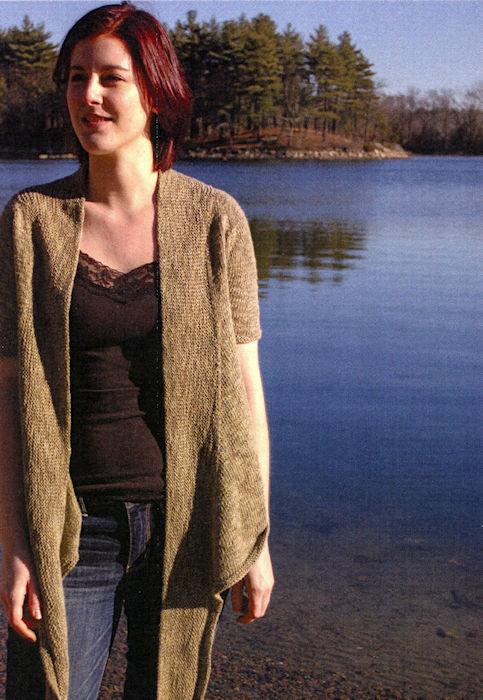 El Seyf Multi-Wrap Cardigan Pattern Leaflet by Mari Chiba for Juniper Moon Farm